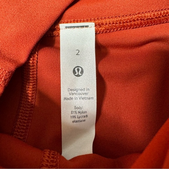 Lululemon Align High Rise Pant Leggings Cayenne Size 2 NWT - Picture 8 of 10